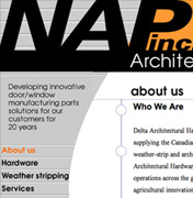 NAP Website Showcased By EBranders